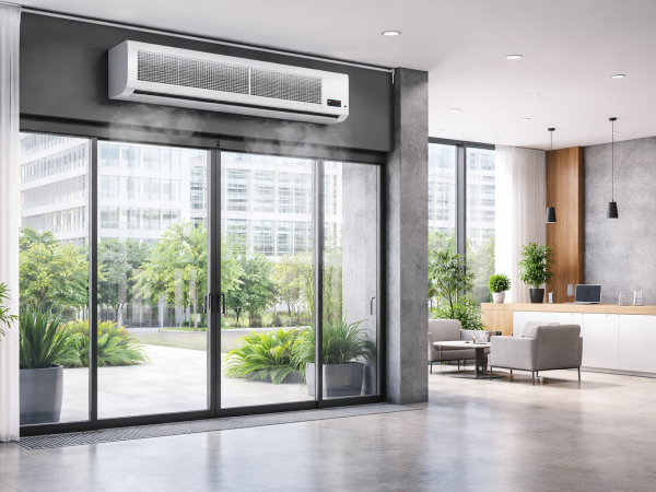 Cortina de ar pode ajudar a manter ambientes comerciais mais confortáveis?